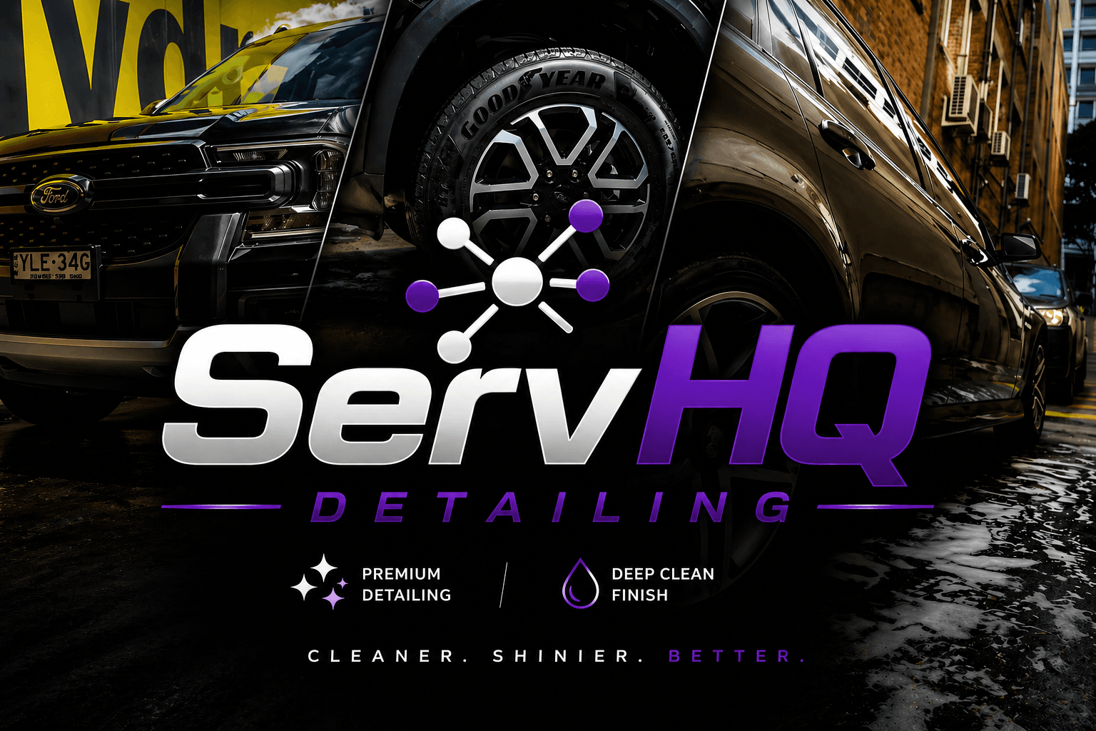 ServHQ Detailing premium and deep clean finish